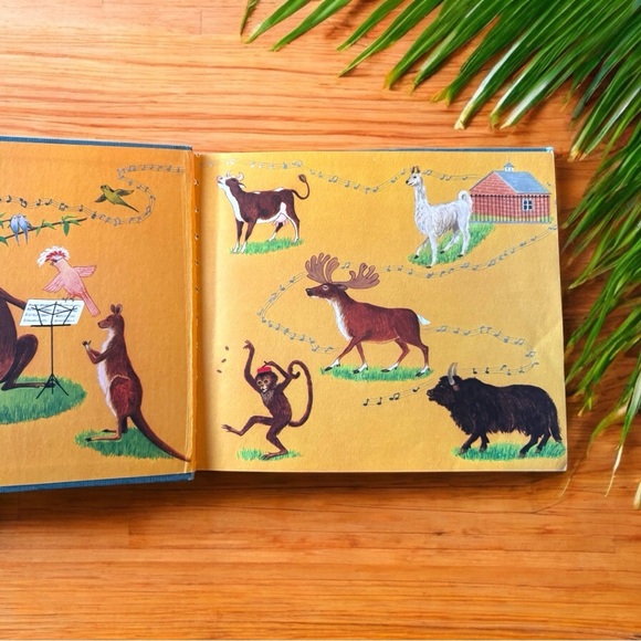 VINTAGE 1958 Elihu the Musical Gnu by Hannah Simons | Illustrations - Picture 4 of 10